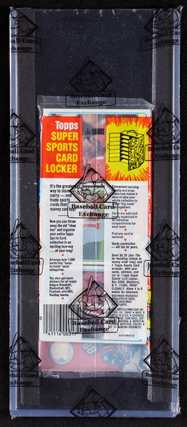 1981 Topps Football Grocery Rack Pack - Joe Montana RC Top (BBCE)