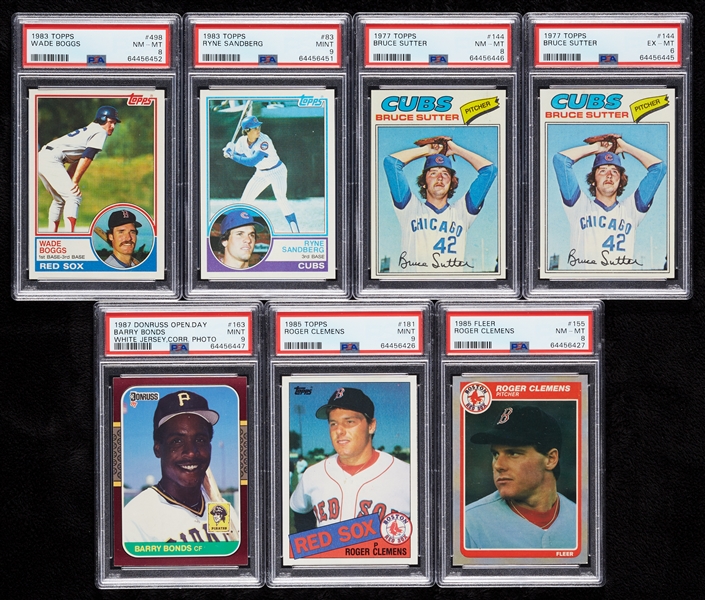 Impressive PSA-Graded Modern RC Group with Henderson, Griffey (13)