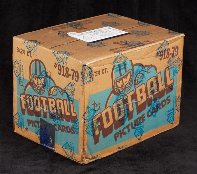 1979 Topps Football Rack Pack Case (3/24) (BBCE)