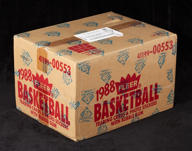 1988-89 Fleer Basketball Wax Box Sealed Case (12/36) (BBCE)