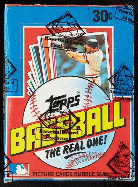 1982 Topps Baseball Wax Box (36) (Fritsch/BBCE) (FASC)