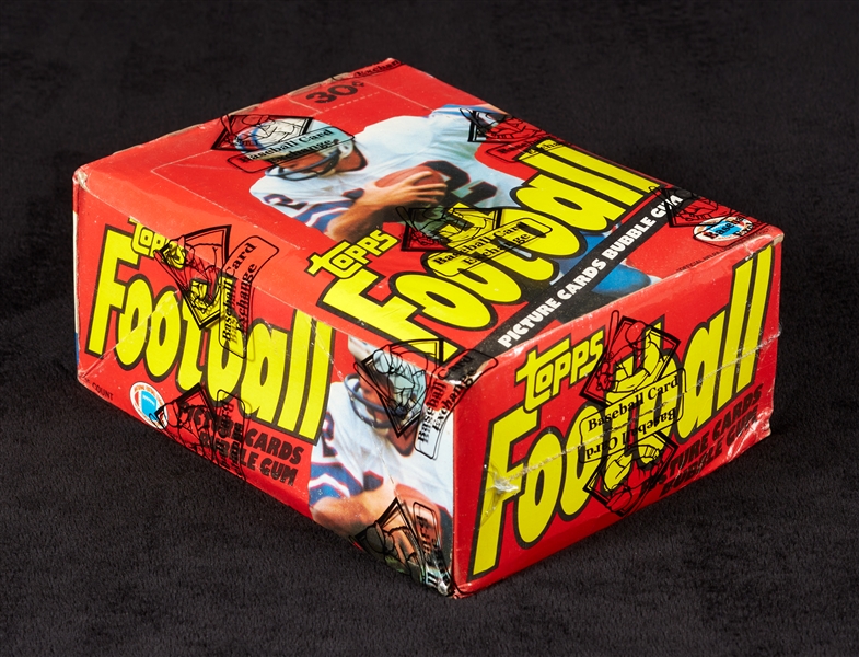 1981 Topps Football Wax Box (36) (BBCE) (FASC)
