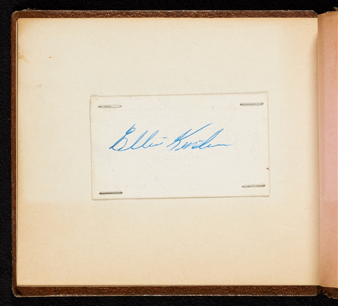 Circa 1950s Multi-Signed Autograph Book with DiMaggio, Berra, Ella Fitzgerald (PSA/DNA)