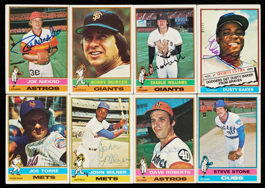 Signed 1976 Topps Baseball Group (280+)