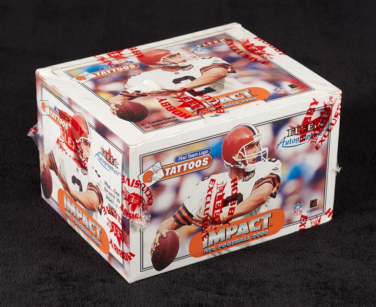 2000 SkyBox Impact Football Hobby Wax Box (36)