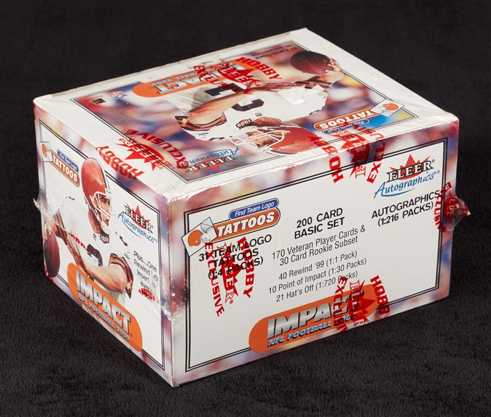 2000 SkyBox Impact Football Hobby Wax Box (36)