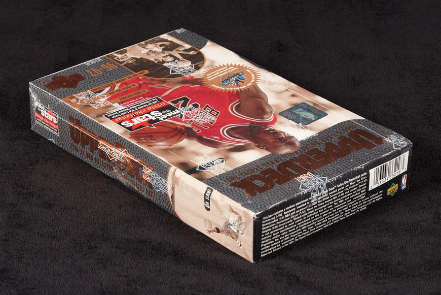 1996-97 Upper Deck Series 1 Basketball Hobby Wax Box (24)