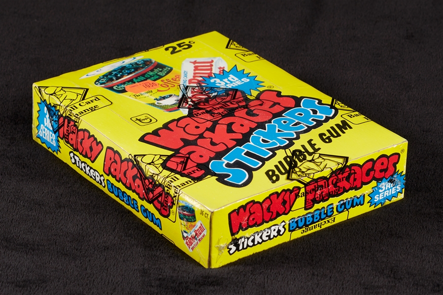 1980 Topps Wacky Packages 3rd Series Wax Box (36) (BBCE)