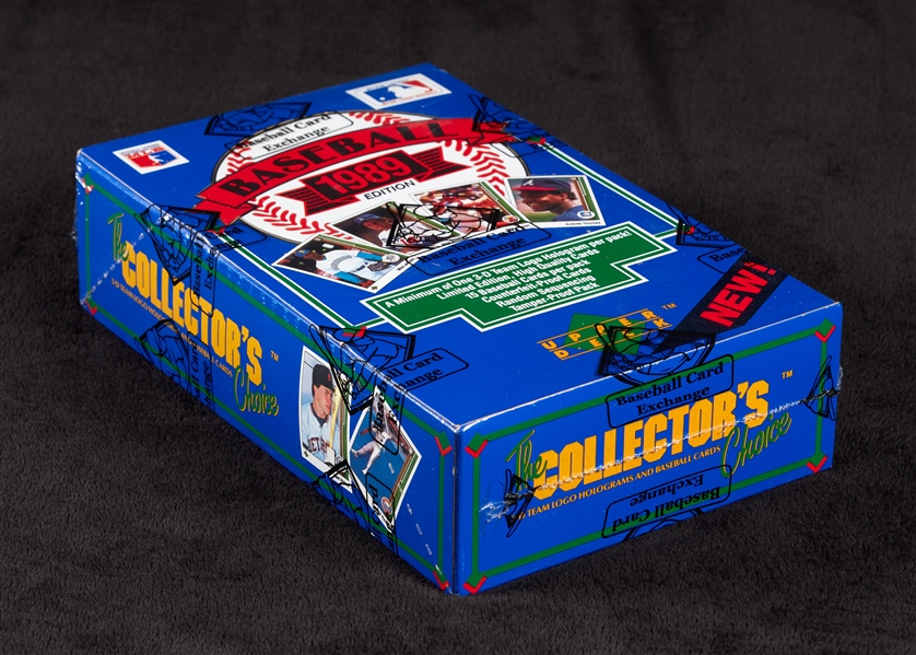 1989 Upper Deck Baseball Low Series Wax Box (BBCE) (FASC)