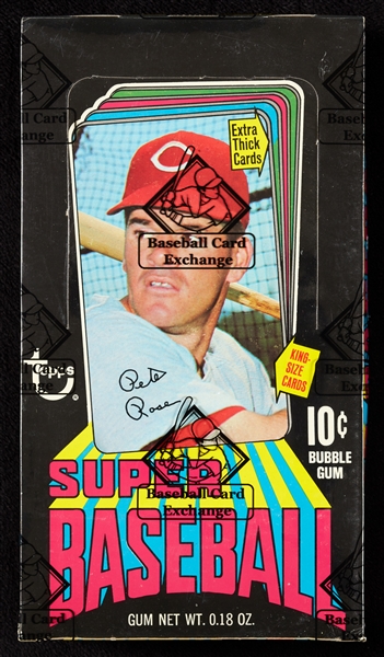 1970 Topps Baseball Super Wax Box (24) (Fritsch/BBCE)