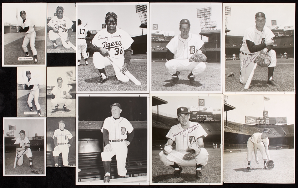 Important Photo Archive Used To Create J.D. McCarthy Detroit Tigers Postcards (147)