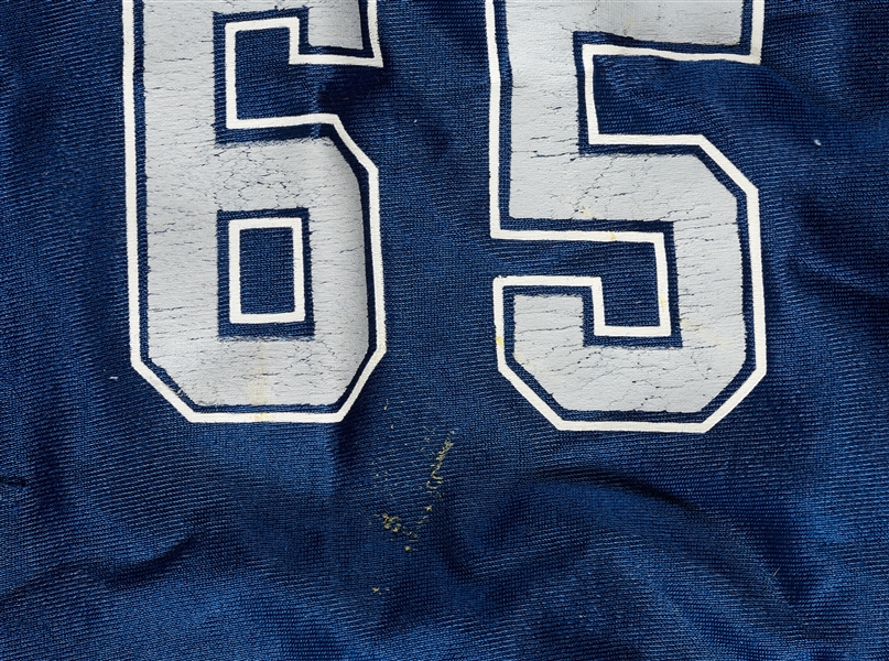1990 Tony Slaton Dallas Cowboys Game-Worn Road Jersey