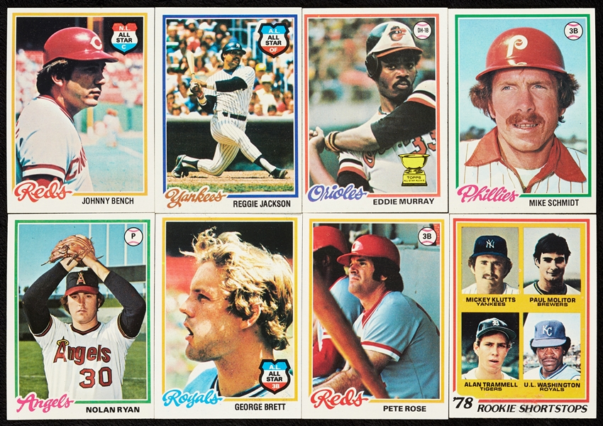 1977-79 Topps Baseball High-Grade Sets, Extras, Murray Rookie PSA 7 (2,760)