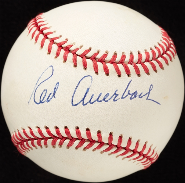 Red Auerbach Single-Signed OAL Baseball (JSA)