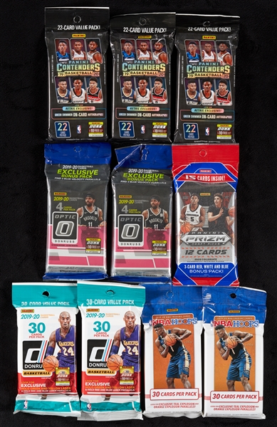 2019-20 Panini Basketball Products Bonus Packs Hoard (20)