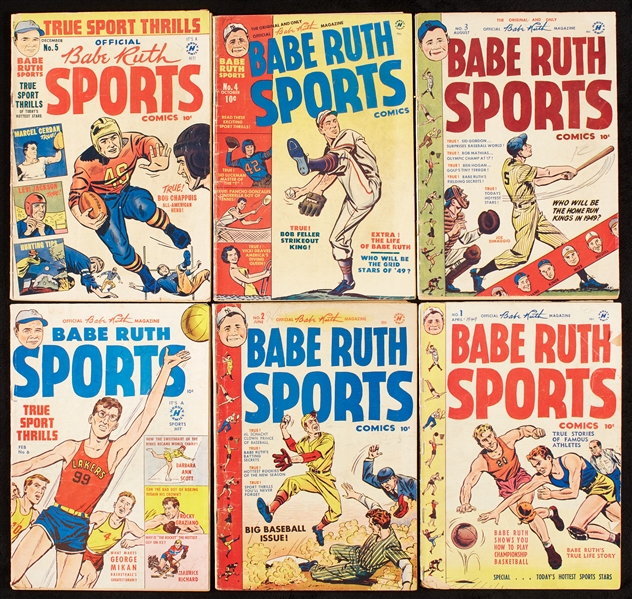 1949 Babe Ruth Comic Books, Vintage Pubs, Cupid Postcards (16)