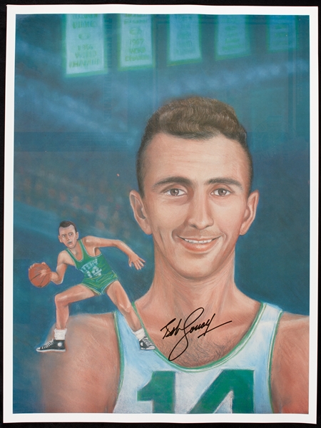 Bob Cousy Signed 16x20 Posters Group (5)