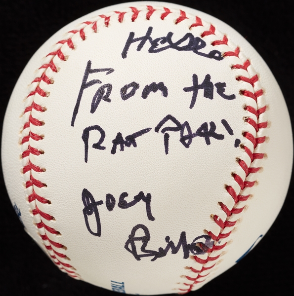 Joey Bishop (Rat Pack) Single-Signed OML Baseball (PSA/DNA)