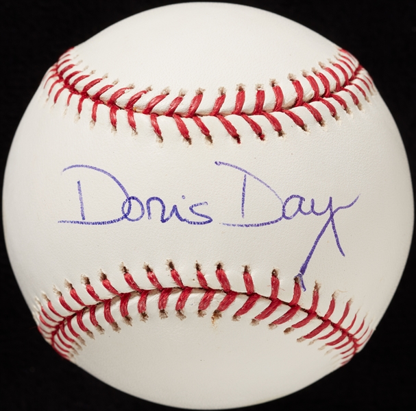 Doris Day Single-Signed OML Baseball (PSA/DNA)