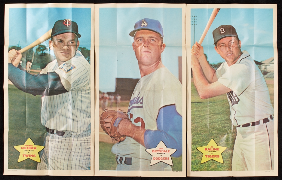 1968-78 Topps Baseball and Football Posters Group, Plus Andy Gibb (43)