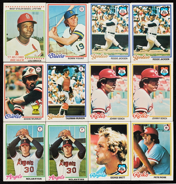 1978 Topps Baseball High-Grade Sets (2)