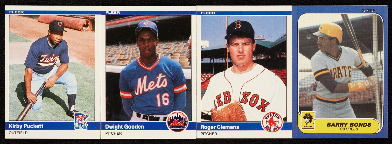 1984-91 Fleer Baseball Update Boxed Sets (8)