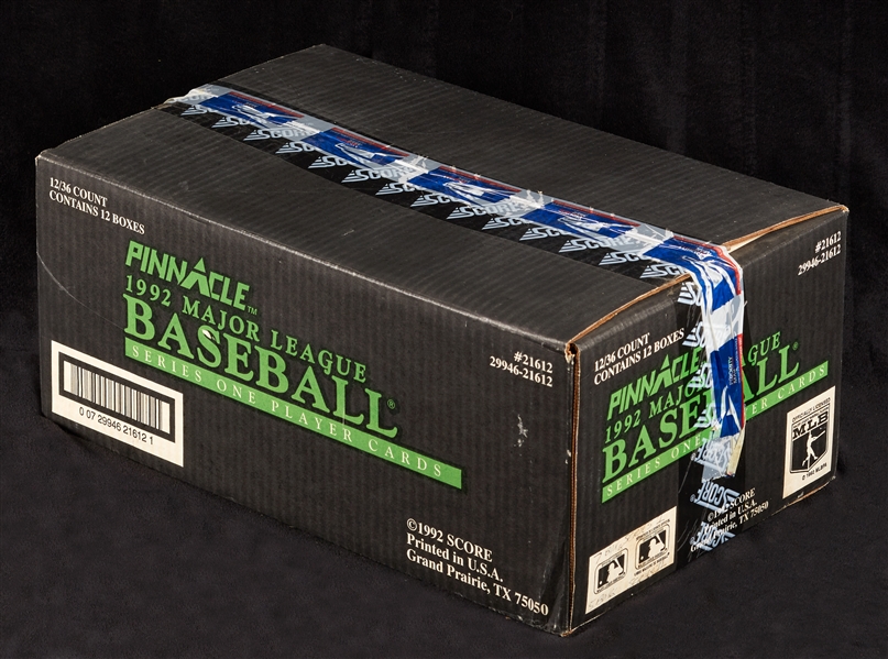 1992 Pinnacle Baseball Wax Case (12)