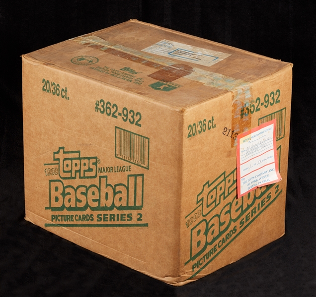 1993 Topps Series 2 Baseball Wax Box Case (20/36)