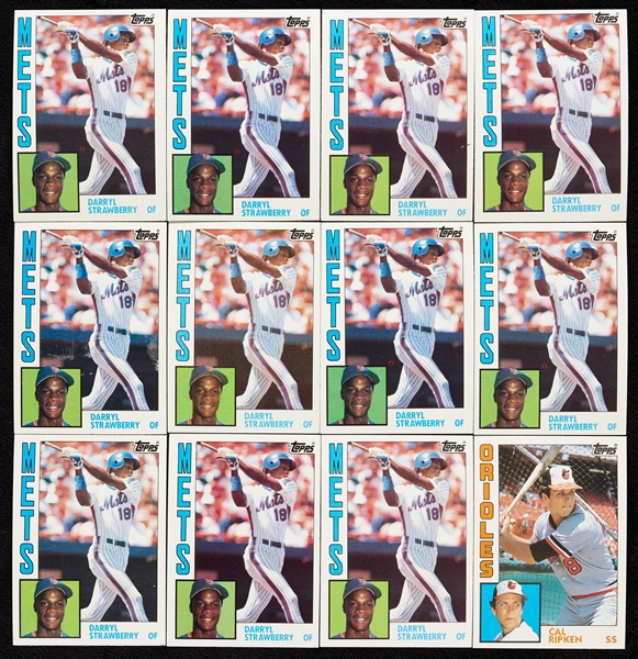 1984 Topps Baseball Super High-Grade Sets (11)