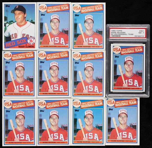 1985 Topps Baseball Super High-Grade Sets (10)