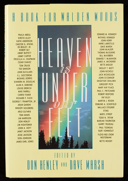 Don Henley Signed Heaven Is Under Our Feet Book (BAS)