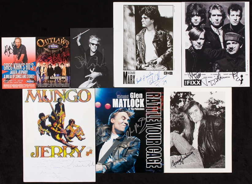 Rock 'N Roll Signed Photo Group (18)