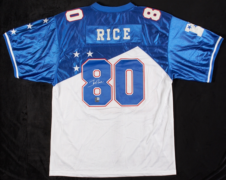 Jerry Rice Signed Pro Bowl Jersey (Tri-Star) (BAS)
