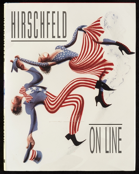 Al Hirschfeld Signed On Line Book (PSA/DNA)