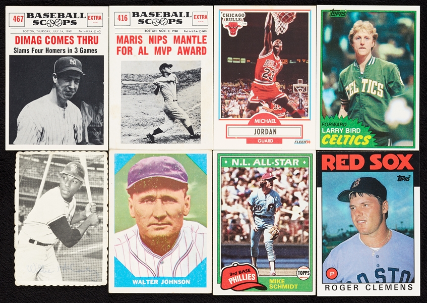 1947-80s Baseball Potpourri With HOFers, Stars (150)