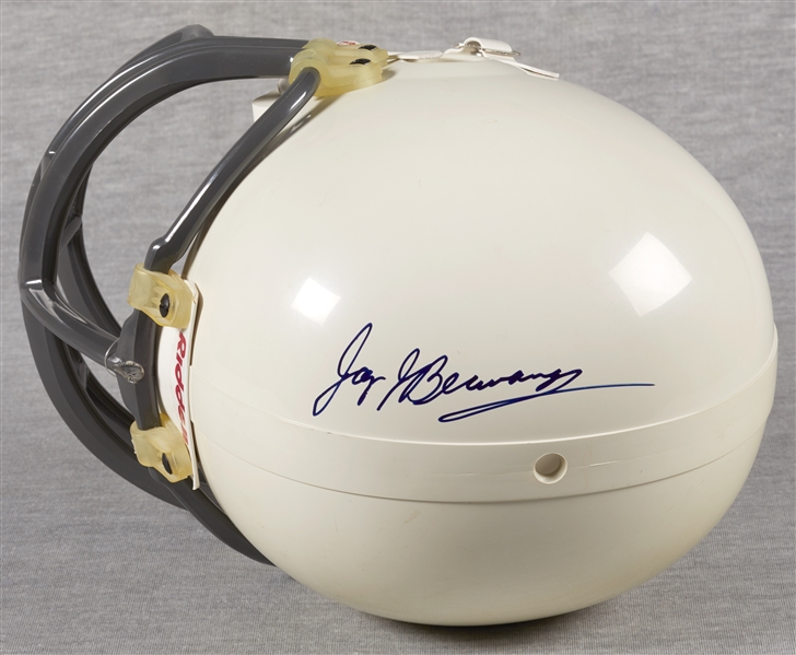 Jay Berwanger Signed Full-Size Helmet (BAS)
