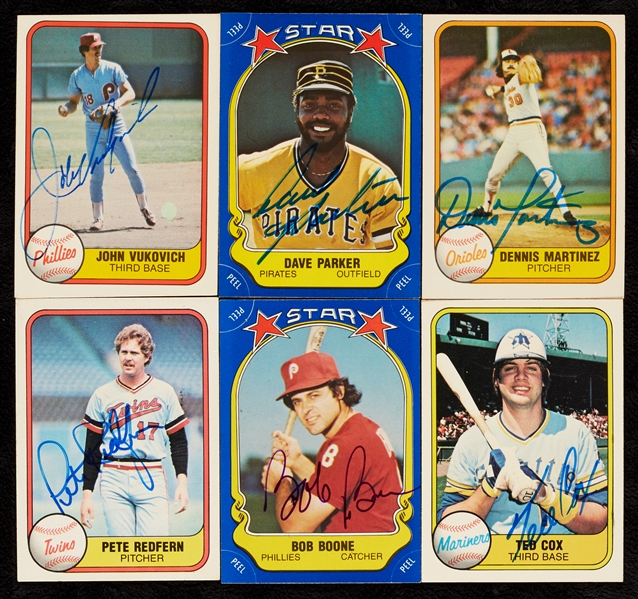 Signed 1981 Fleer Baseball Group (175+)