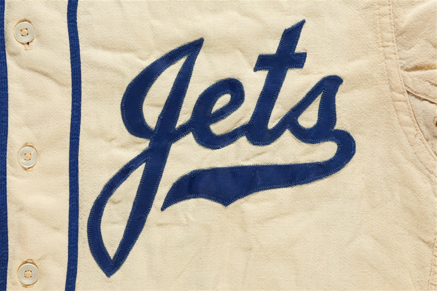1960s Columbus Jets Game-Worn Flannel Jersey