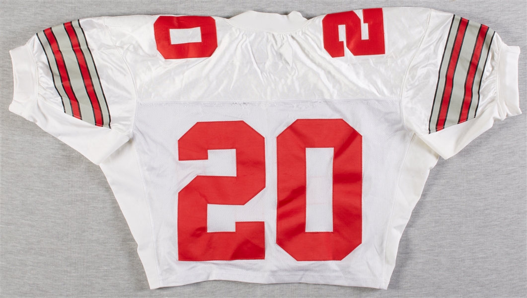 1996 Ohio State Game-Worn Red and White Jerseys (2)