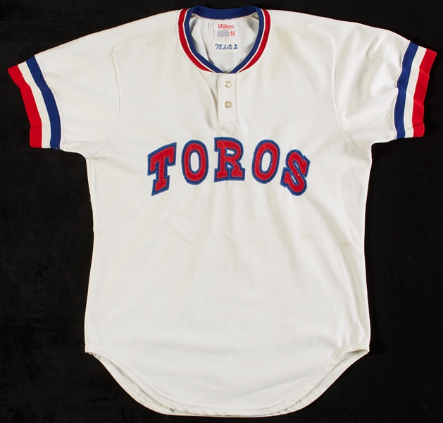 1975 Dale Sanner Tucson Toros Game-Worn Home Knit