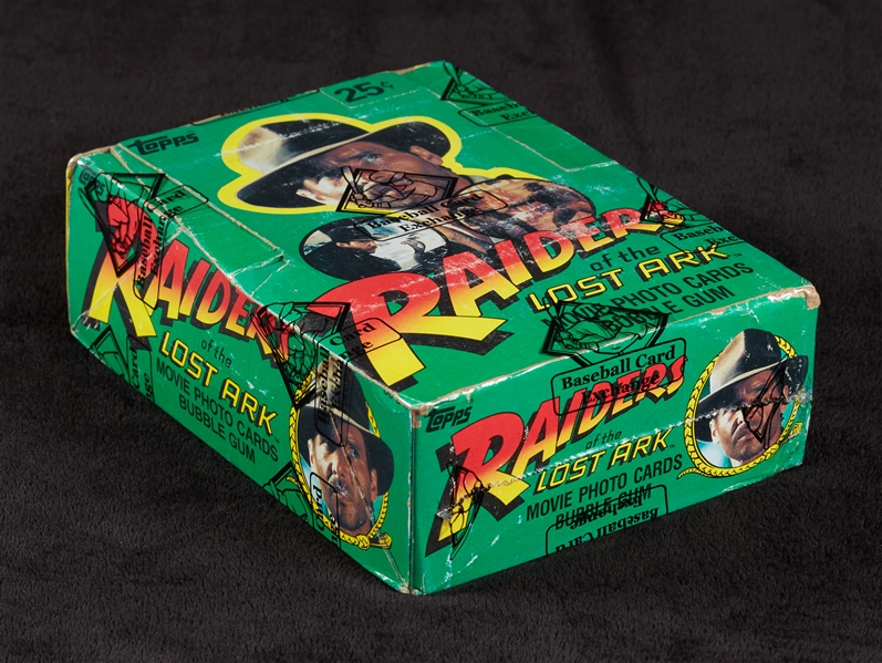 1981 Topps Raiders of the Lost Ark Wax Box (36) (BBCE)