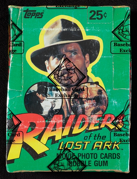 1981 Topps Raiders of the Lost Ark Wax Box (36) (BBCE)