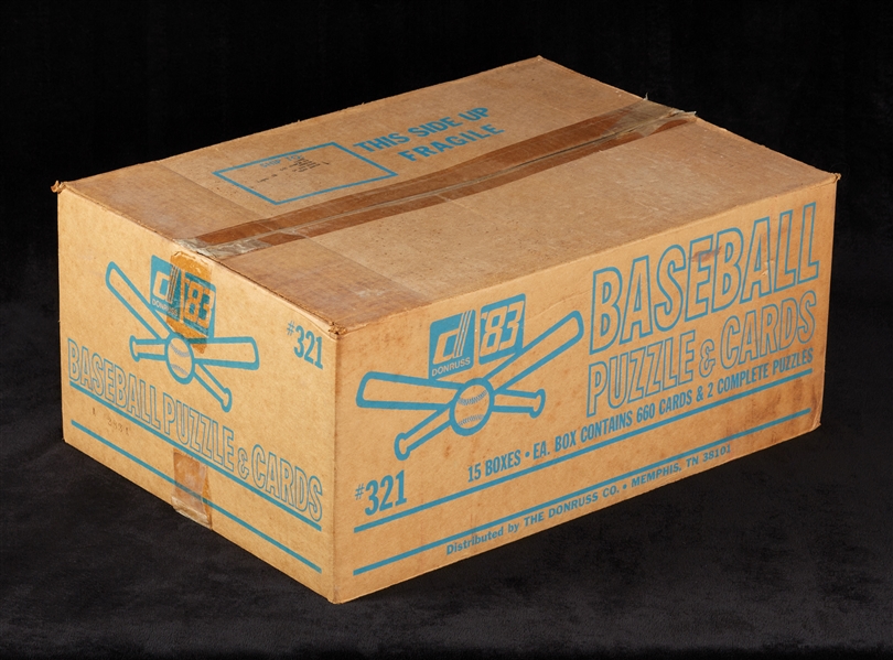 1983 Donruss Baseball Factory Set Case (15)