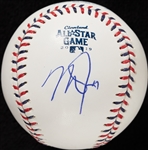 Mike Trout Single-Signed 2019 ASG Baseball (Hit Parade) (MLB)