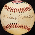 Mickey Mantle Single-Signed Hand-Painted OAL Baseball (BAS)