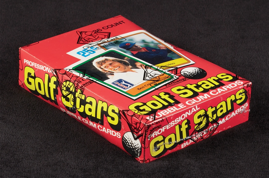 1981 Donruss Golf Wax Box (36) (BBCE) (FASC)