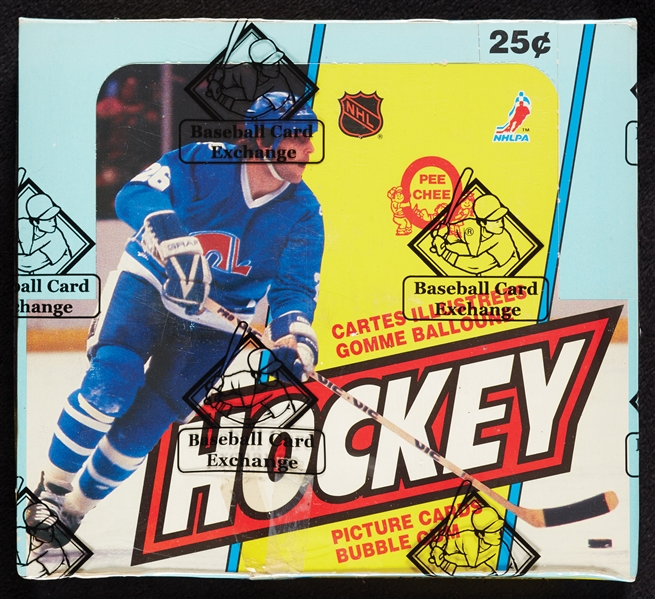 1983-84 O-Pee-Chee Hockey Wax Box (BBCE)