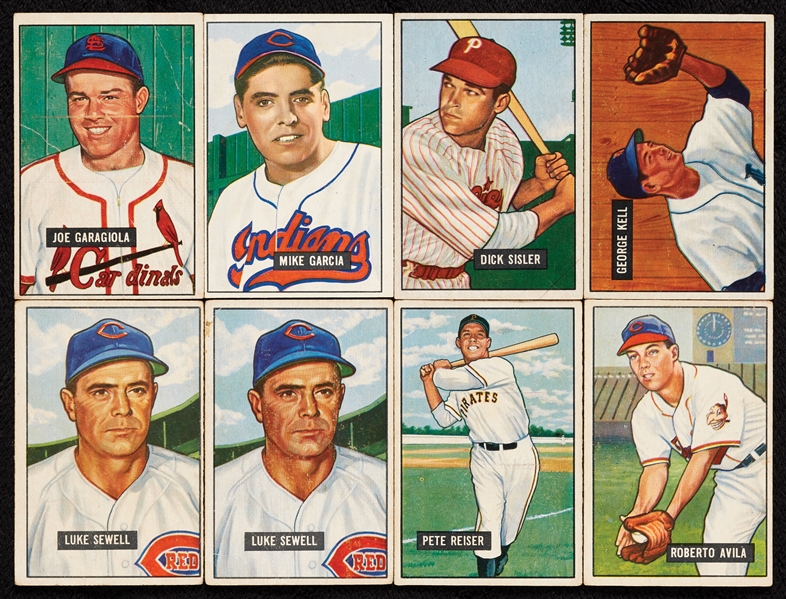 1951 Bowman and 1953 Topps Baseball Group (261)