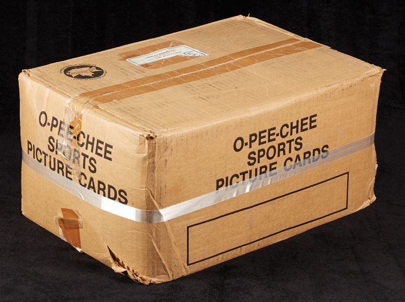 1985 O-Pee-Chee Baseball Vending Case