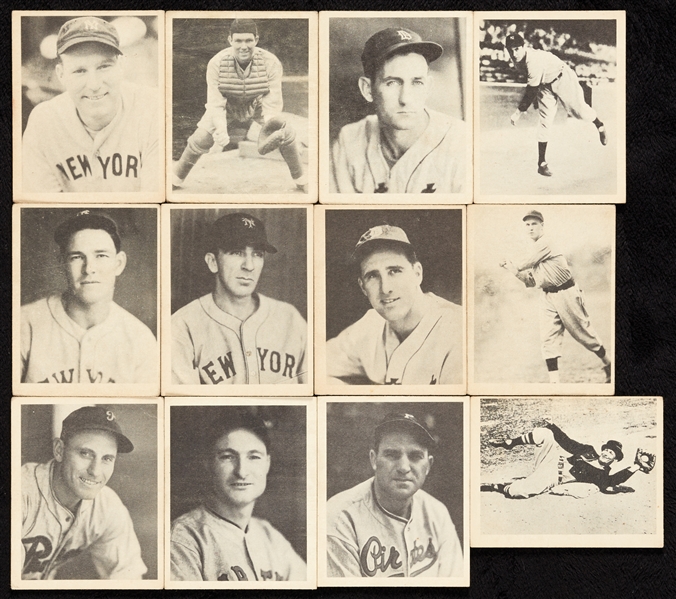 1939 Play Ball Baseball First Series Near Set (110/115)